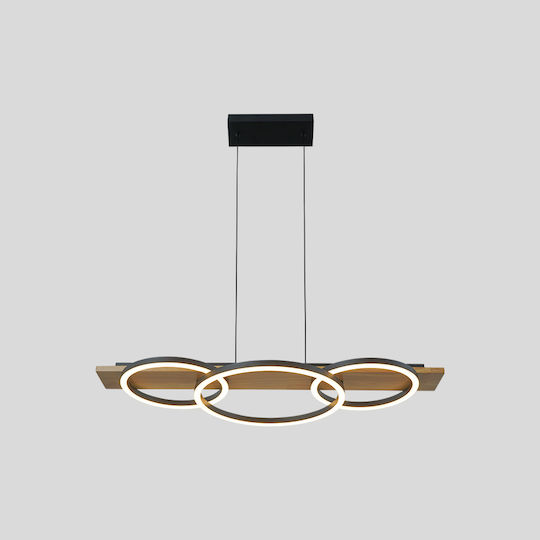 Sun Light LED Κρεμαστό Φωτιστικό Καφέ 120x80x80εκ. Sun Light LED Κρεμαστό Φωτιστικό Καφέ 120x80x80εκ.