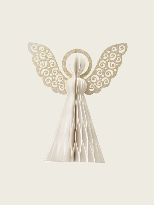 Beauty Home Christmas Figure Cherub White Height 40cm