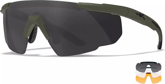 Wiley X Ochelari de Protecție pentru Muncă cu Verzi Lentile 1buc