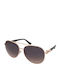 Guess Women's Sunglasses with Black Metallic Frame and Grey Gradient Lenses GU00158 28B