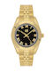 Visetti Women's Watch with Gold Metal Bracelet