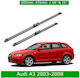 Bosch Aerotwin 3398000042 Front Wiper Blades Set for Audi A3 2003-2008 600mm 475mm 24" & 19" 2 Pieces