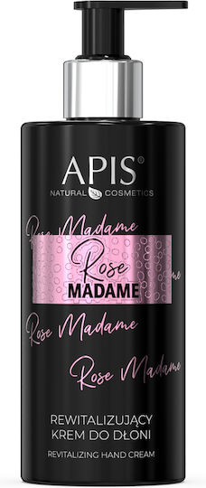 Apis Natural Cosmetics Rose Madame Ενυδατική & Αναπλαστική Κρέμα Χεριών 300ml