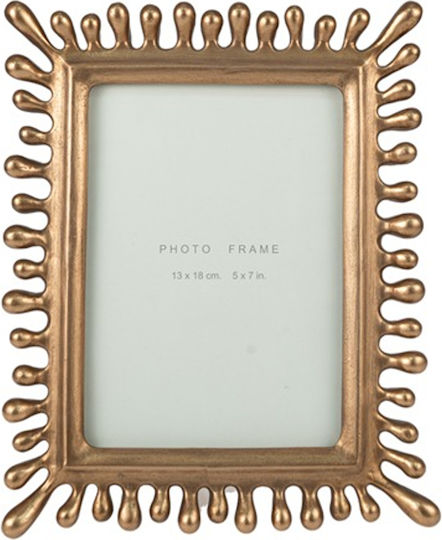 Zen Collection Plastic Photo Frame with Bronze Frame