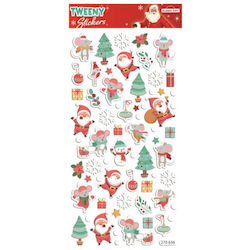Global Gift Weihnachtsaufkleber Tweeny