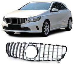 Frontgrill Mercedes Benz A Klasse W176 2015-2018 Schwarz Glänzend Jom-10017604s Frontgrill Mercedes Benz A Klasse W176 2015-2018 Schwarz Glänzend Jom-10017604s
