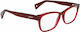 Lanvin Plastic Eyeglass Frame Red LNV2603-600