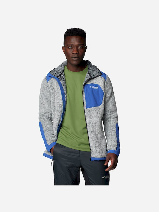 Columbia Sweatshirt Fleece with Hood Gray