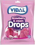 Vidal Strawberry & Cream Drops 90gr