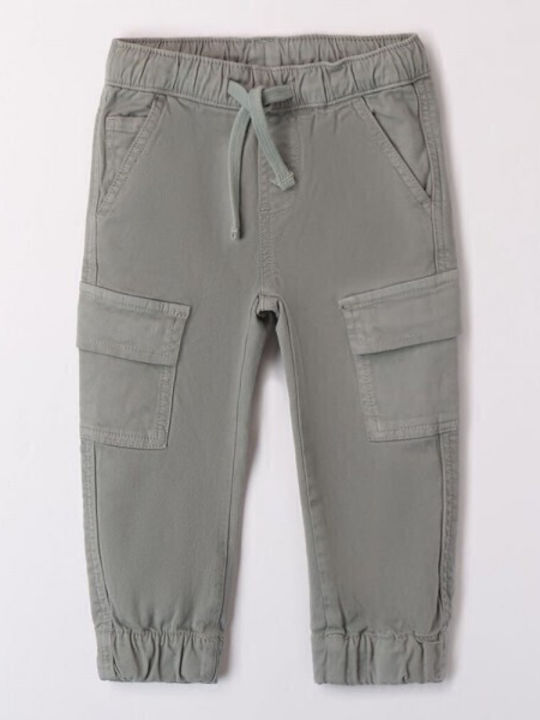 Kids' Fabric Pants Green