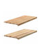 vidaXL Window Sill Wooden W90xH40cm