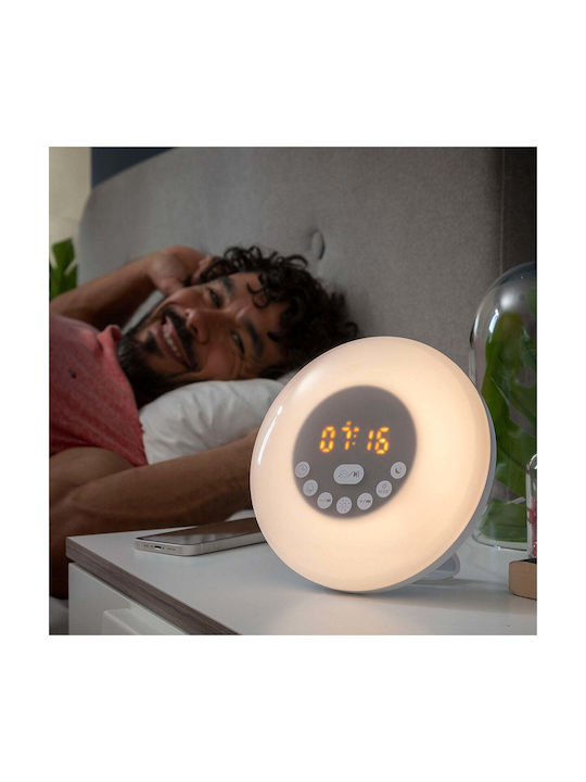 Rechargeable Sunrise Alarm Clock Speaker Sunrilk Innovagoods