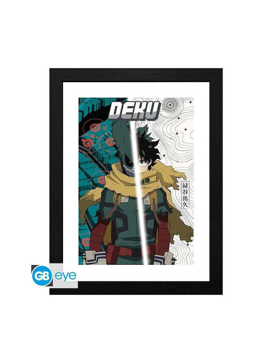 Frame My Hero Academia "Dark Deku" 30x40 X2 Gbydco693
