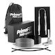 PrimaFit Springseil Fitness mit Gewicht 3m Silber mit einstellbarer Länge