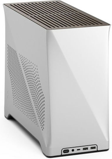 Fractal Design Era 2 Mini Tower Κουτί Υπολογιστή Ασημί
