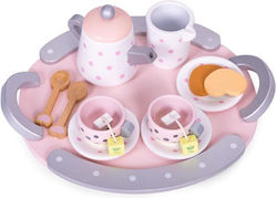 Dantoy Green Garden Tea Set - 16 Piece Outdoor Play Set For Kids Ages 2+