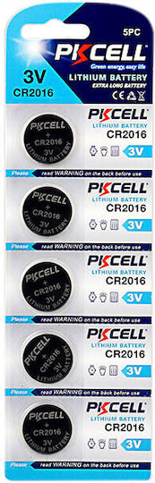 Pkcell Batterie Lithium für Uhren CR2016 3V 1Stück