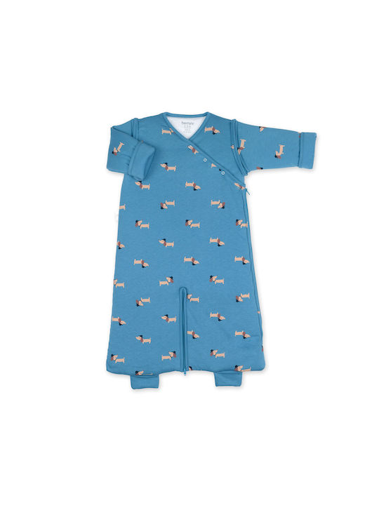 Bemini Winter Schlafsack mit Füßen Magic 3 Tog Wouff Blue