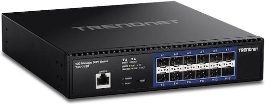 Trendnet TL2-F7120 Verwaltet L2 Switch und 12 SFP Ports