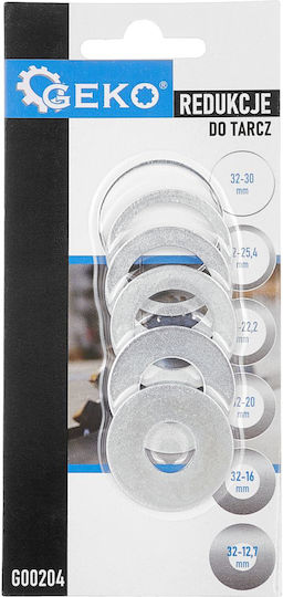 Disc Reducer Set 6 Elements Geko G00204