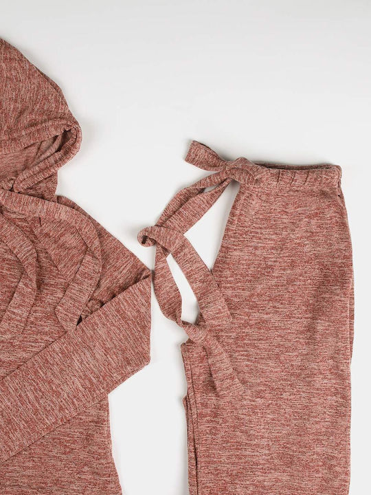 Soft Trousers and Top Set Brick Brick