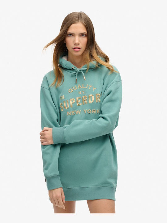 Superdry Φόρεμα Πρασινο