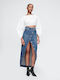 Τζιν Maxi Φούστα Medium Indigo