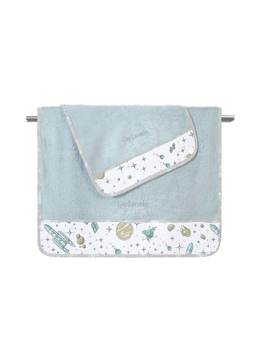Guy Laroche Set of baby towels 2pcs Sky 70 cmx130cm Weight 450gr/m²