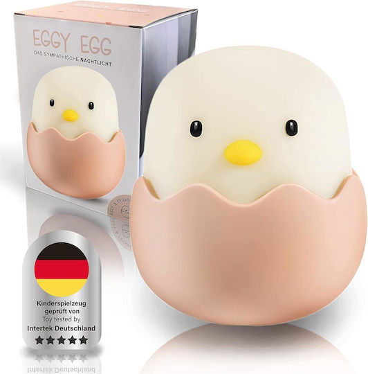 Mega Light Kids Decorative Lamp Eggy Egg Pink