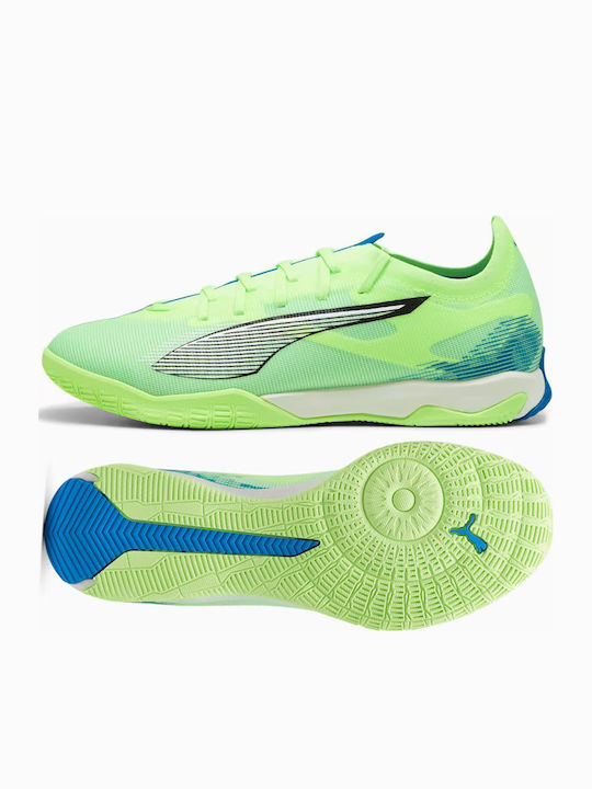 PUMA Ultra 5 Match Ποδοσφαιρικά Παπούτσια Σάλας IT Πράσινα