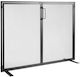 Vevor Ecran de protecție pentru șemineu din metal 99x78cm Gri
