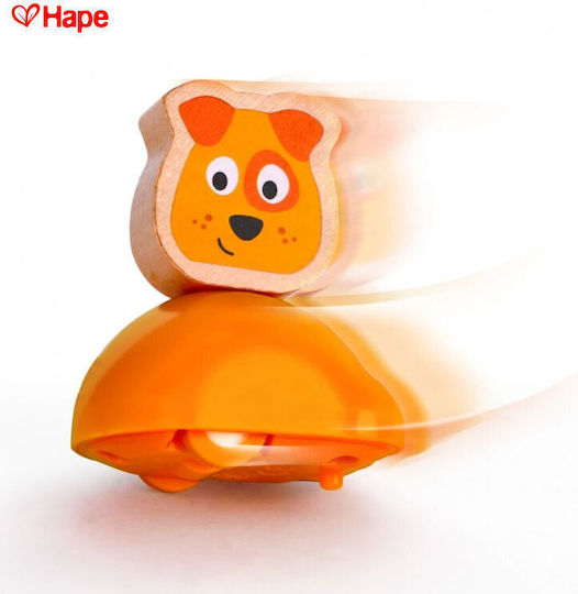 Hape Избутване насам-натам Лисиче от дърво за 24++ месеца Orange