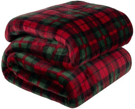 Ruhhy Single Fleece Blanket 160x200 cm White