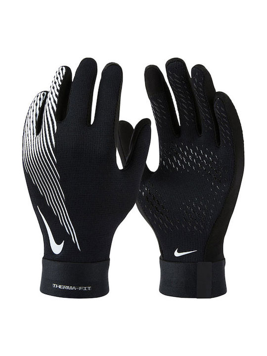 Nike Academy Thermafit Jr Голмански ръкавици Детски Черен