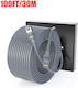 Καλώδιο Διασύνδεσης Replacement Cable Starlink Ethernet Cable Gen 3 Satellite V3 Dish Router Outdoor Up To 1200mbps Waterproof Gray 100ft/30m Κωδ.1-per0021