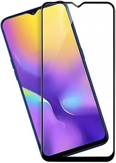 Techwave 5D 0.3mm Adeziv complet Full Face Tempered Glass Negru (Redmi 14C / Poco C75)