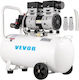 Vevor Cu o singură fază Compresor de aer 68dB cu Putere 1hp și Rezervor de aer 11lt WSKYJ750-50L00001V2