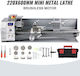 Vevor Mini mașină de strung JSMNCC220X600-001V2 cu Putere 750 Watt