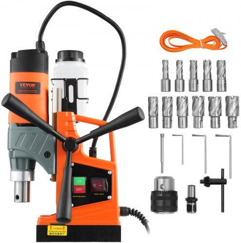 Vevor Magnetische Bohrmaschine CLZTJJT1140MMA10VV2 mit Leistung 1.45kW