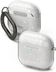 Ringke Air Husă Glitter Clear pentru Apple AirPods 4