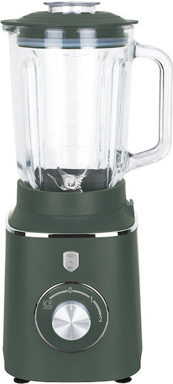 Berlinger Haus Μπλέντερ με Γυάλινη Κανάτα 1.5 lt 1000W Πράσινο BH-9707