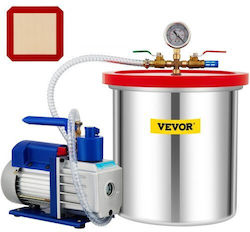 Vevor Vakuumpumpe mit Vakuumkammer S12HP5CFM110VBGFDV2 Vevor Vakuumpumpe mit Vakuumkammer S12HP5CFM110VBGFDV2