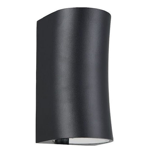 Horoz Electric Wall-Mounted Outdoor Light GU10 10.5x20.1x20.3εκ.