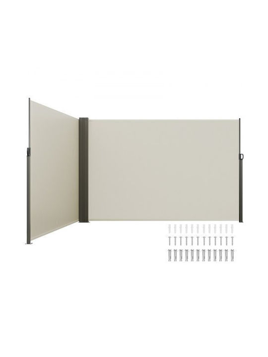 Vevor Folding Side Awning 79''x 236'' Beige Ksscp200x600hpszpv0