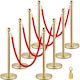 Vevor Safety Barrier Post Gold 1.5m GLZJSQTHR8JT00001V0