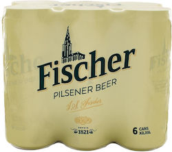 Fischer Pilsner Κουτί 6x330ml