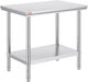 Vevor Ανοξείδωτο Τραπέζι Μ60xΒ90xΥ80cm