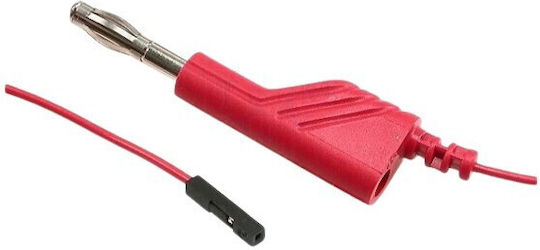 Banana To Dupont Cable 60vdc 3a 1m Red