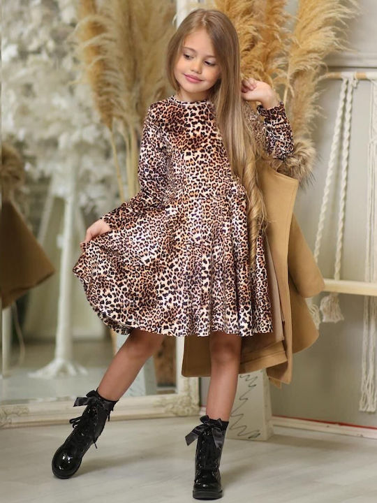 Children's Dress Leopard