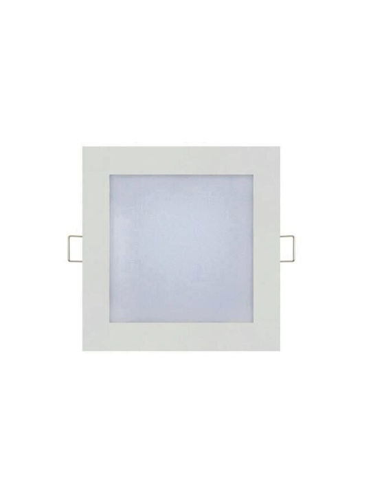 Horoz Electric Pătrat Panou LED Putere 15W cu Alb Rece Lumini 19.5x19.5cm.